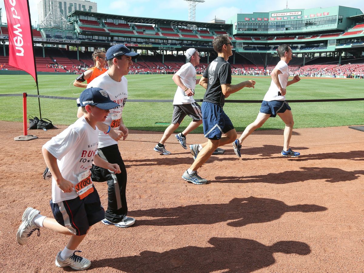 Boston's new home run: Marathon held inside Fenway Park