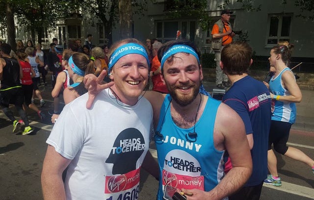 Heads Together london Marathon 