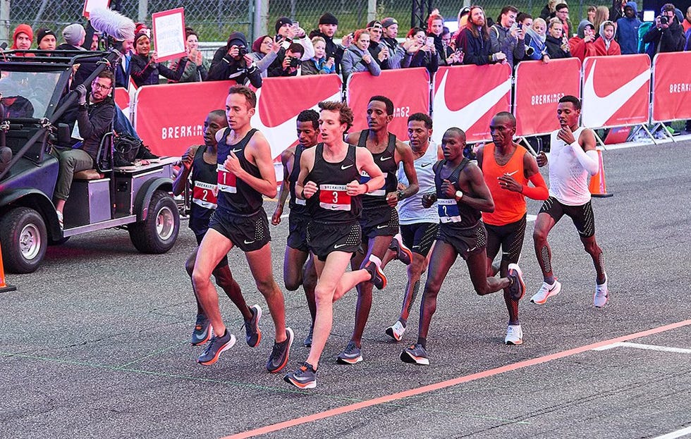 Sub-2 marathon attempt Eliud Kipchoge