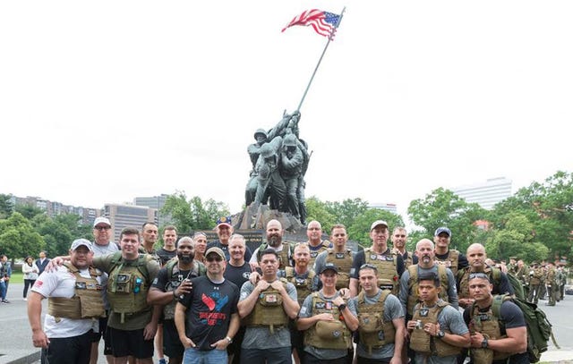 Shepherd's Men running