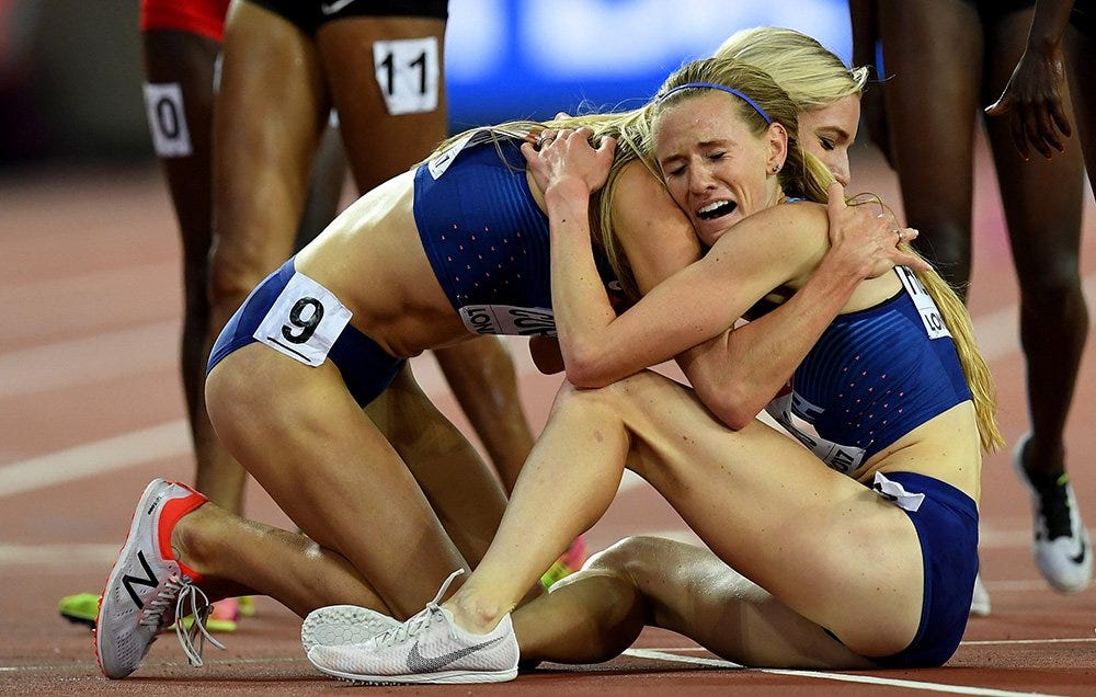 Emma and courtney steeplechase 