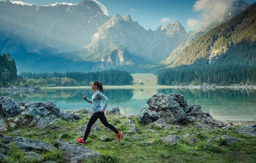 Woman Running