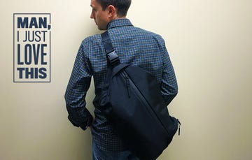 Chris with an Aer bag