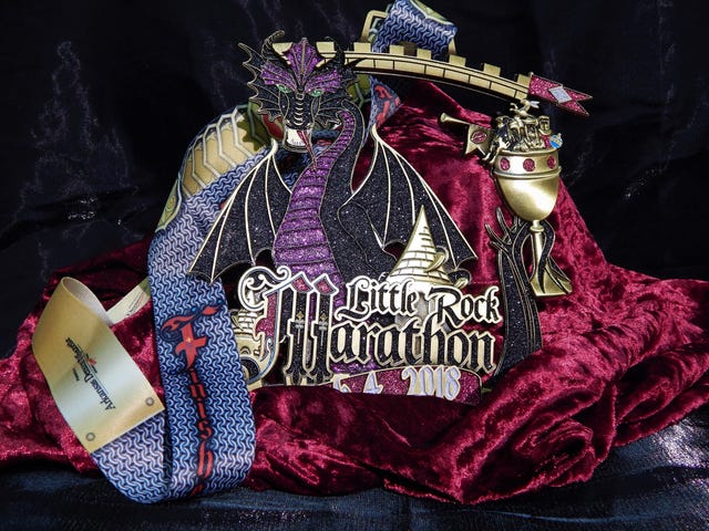 Little Rock Marathon Medal