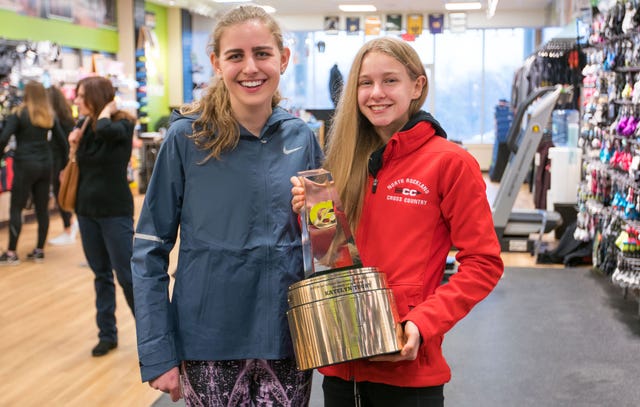 Mary Cain and Katelyn Tuohy