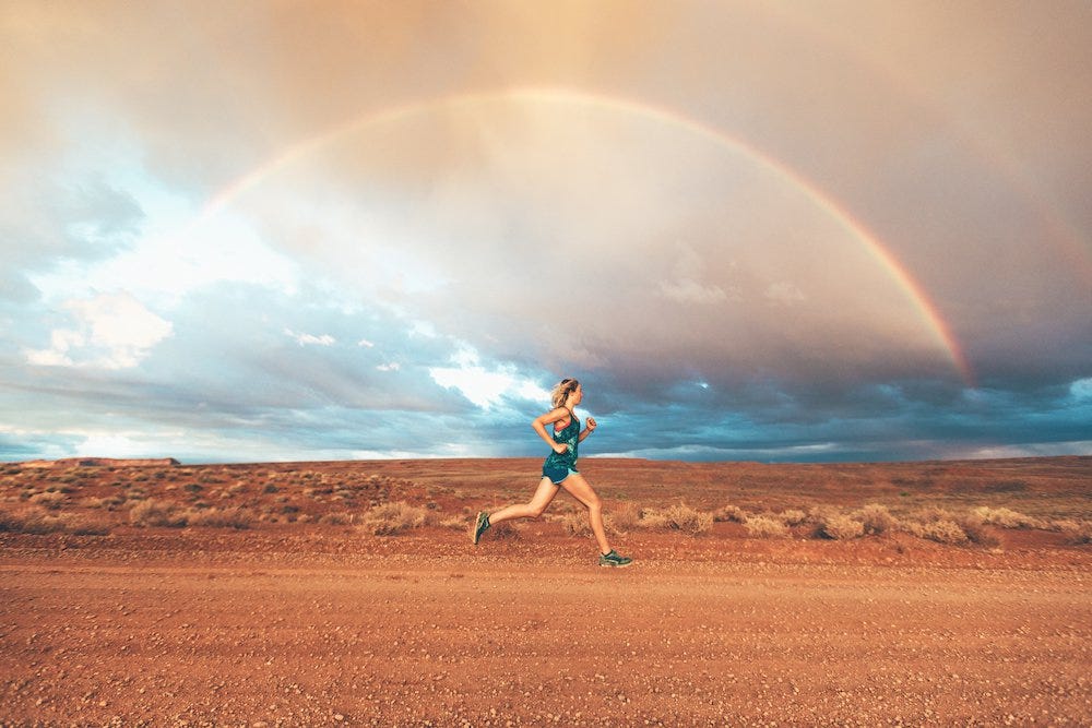 Running Rainbow