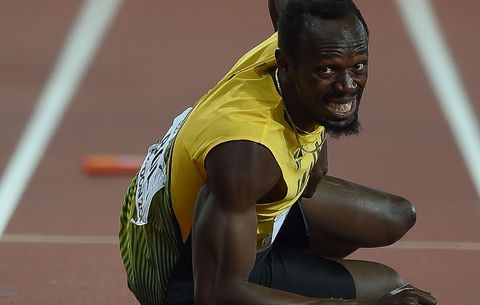 Bolt injured at 2017 world championships