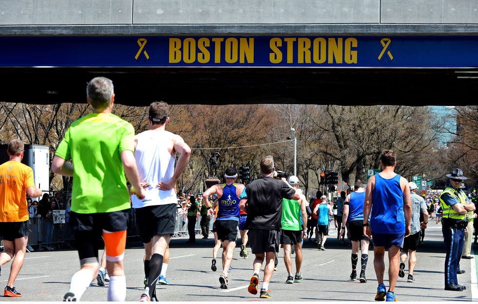 Boston Strong banner 2013 Boston Marathon