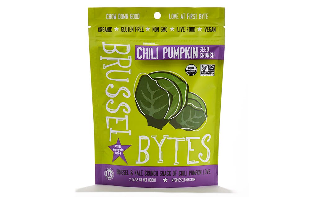 Brussel Bytes Chili Pumpkin Seed Crunch