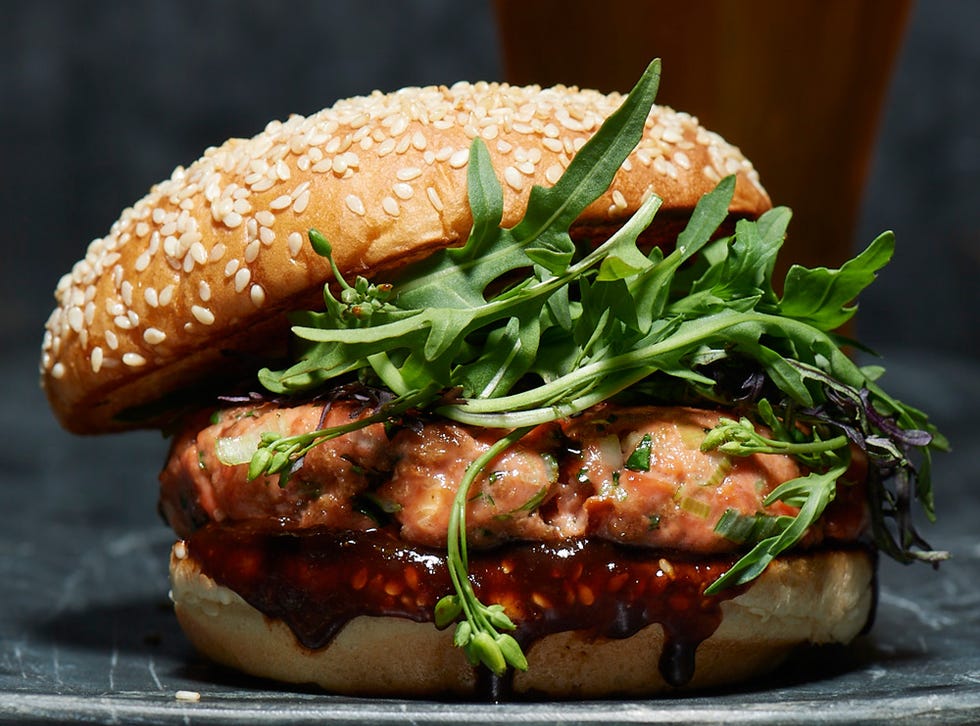 Salmon Burgers - Peanut Butter Fingers