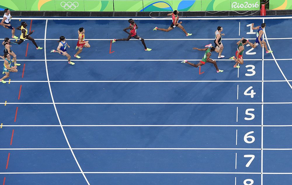 Matthew Centrowitz in the Rio Olympics