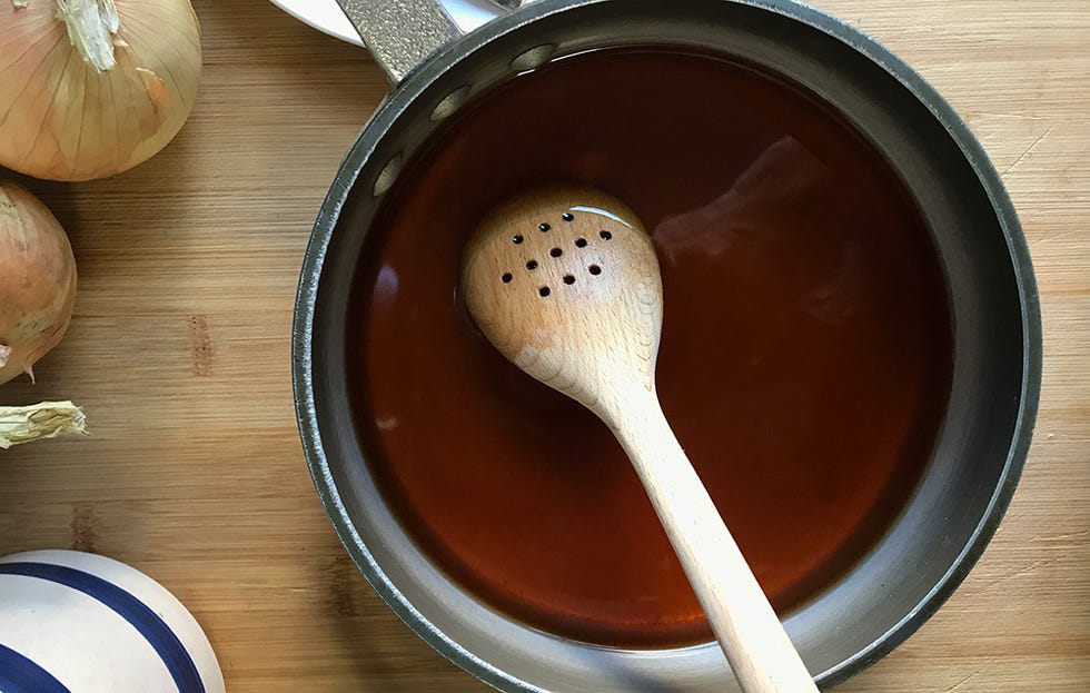Food, Dish, Cuisine, Ingredient, Cutlery, Spoon, Tableware, Soup, Brown sauce, Kitchen utensil, 