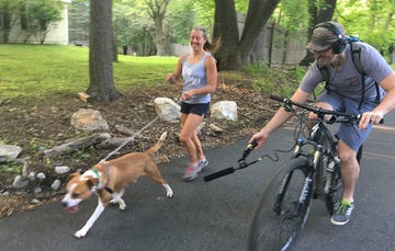 Dillon running.