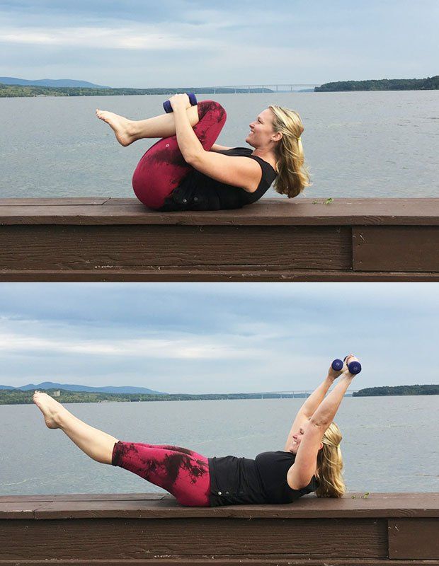 double leg stretch