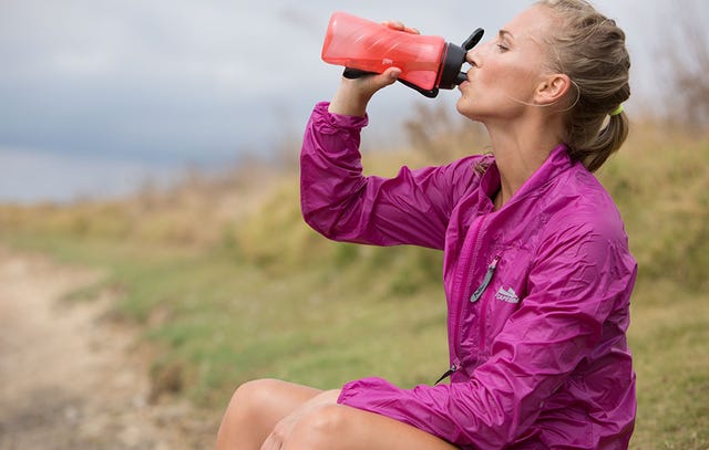 drinking water