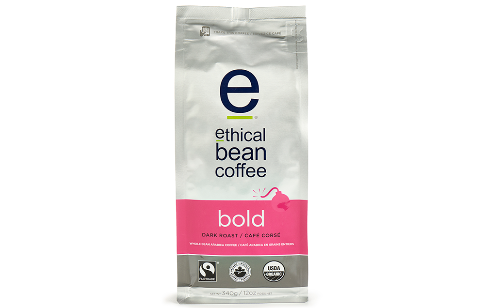 Ethical Bean Whole Bean Bold Peruvian Dark Roast