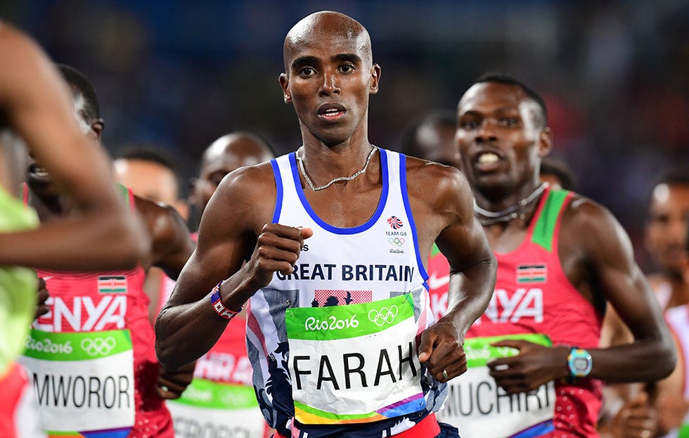 Mo Farah at Rio Olympics