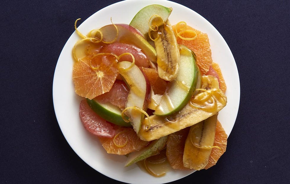 fruit salad with bananas
