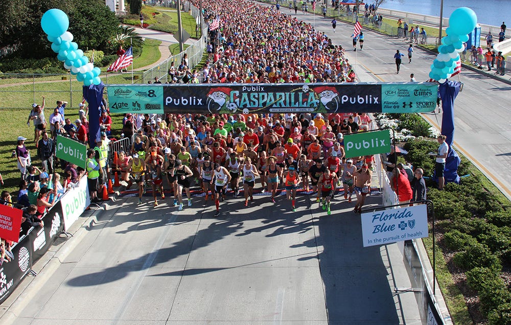 Runners at the starting line