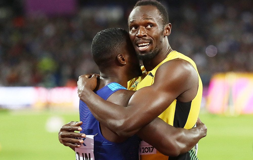 Usain Bolt Justin Gatln