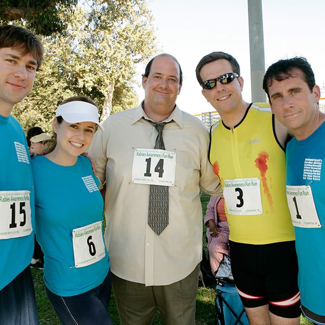 The Office actors at a 5K 