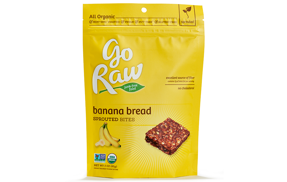 Go Raw Banana Bread Sprouted Bites
