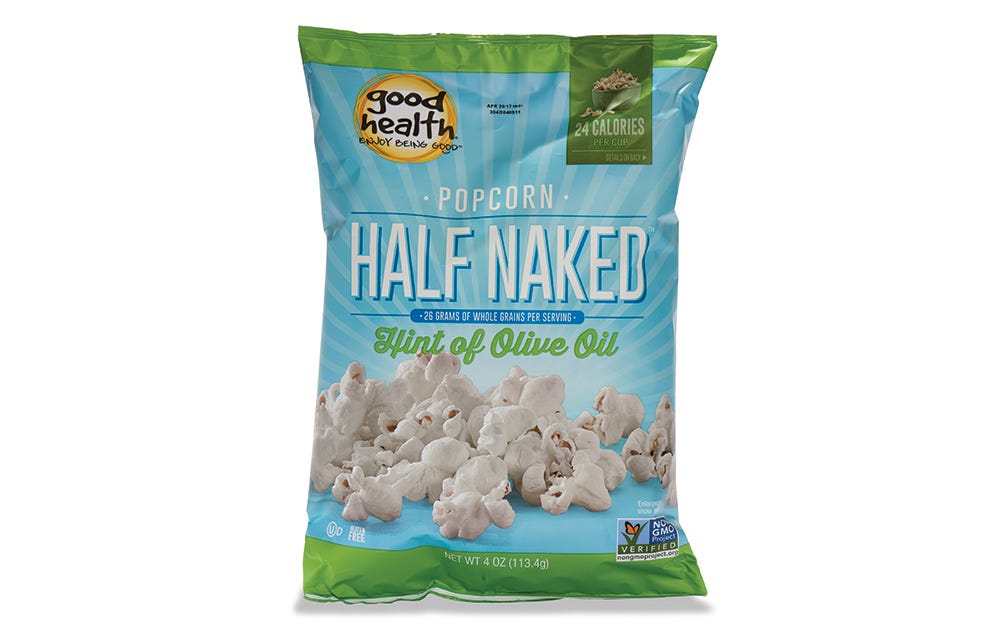 Good Health Hint of Olive Oil Half Naked Popcorn