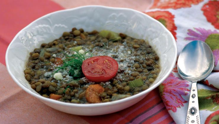 Lentil soup