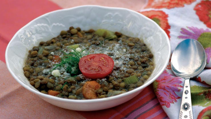 Lentil soup