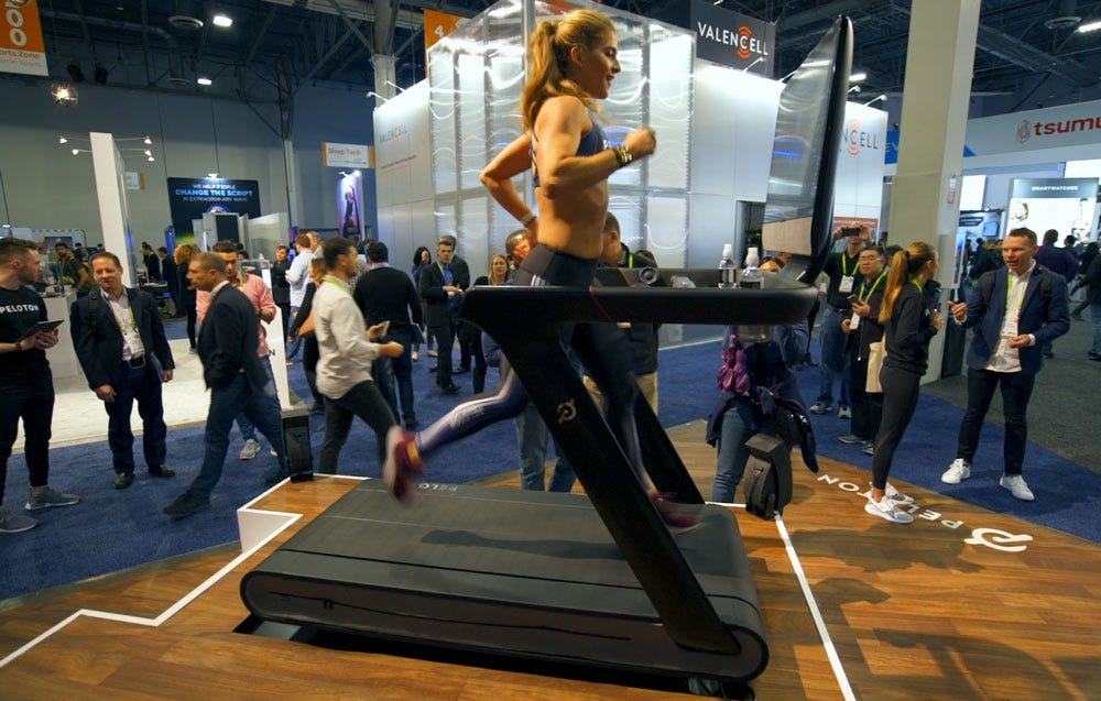 CES 2018 First Look: Peloton Tread