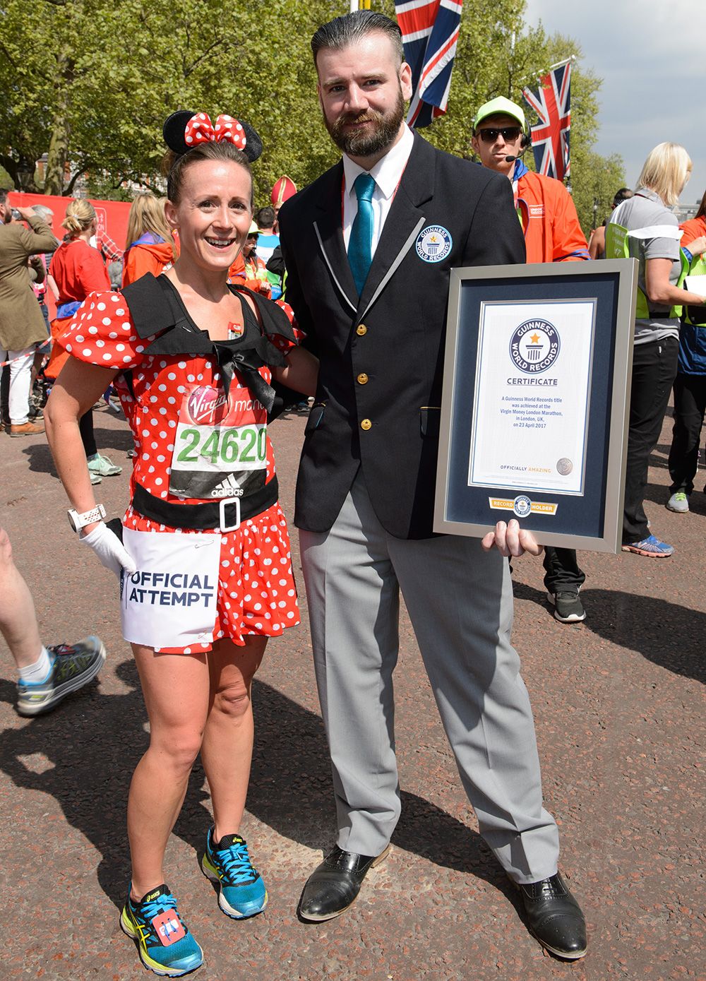 Fastest marathon dressed as a cartoon character (female)