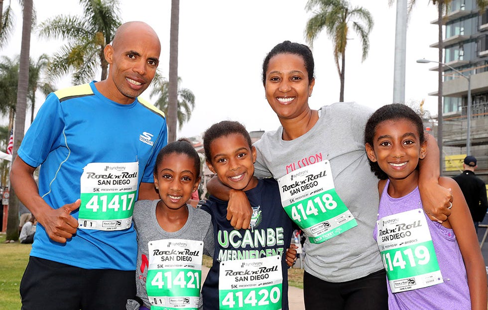 Keflezighi family