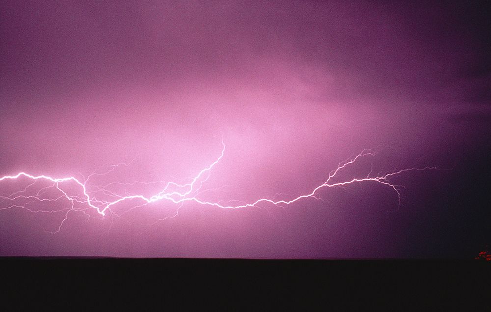 Lightning side strike