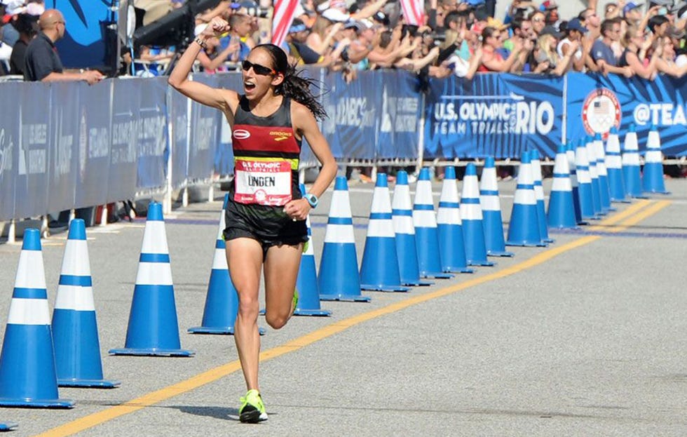 Desiree Linden, US Olympic marathoner