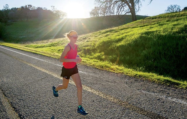 marathon runner Meghan Arbogast