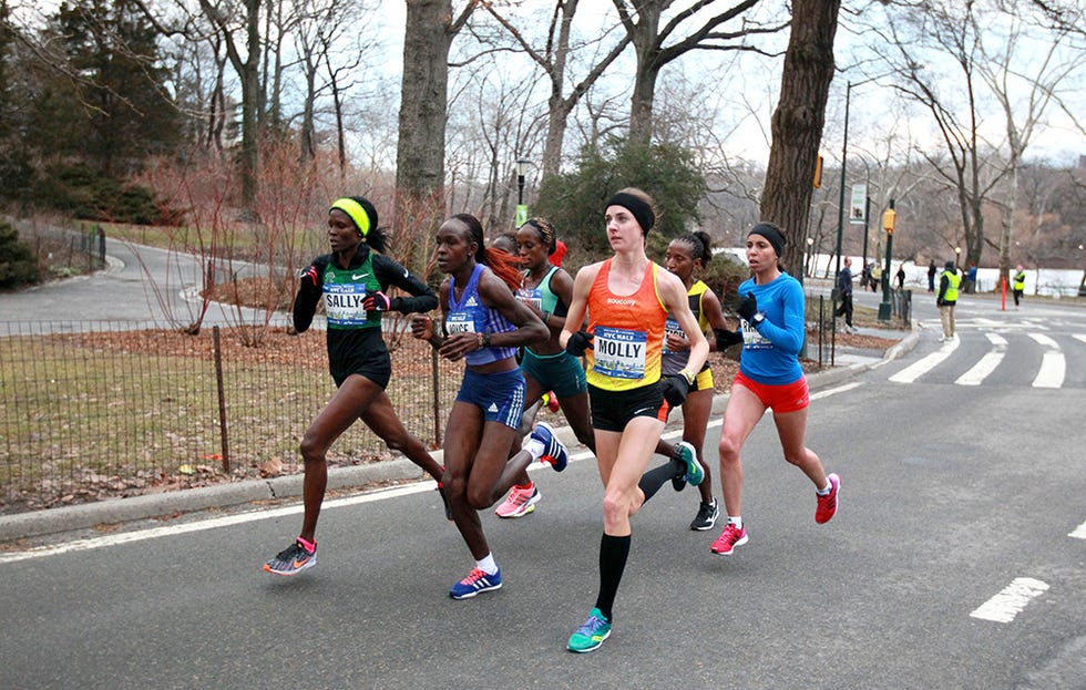 Runners on the course