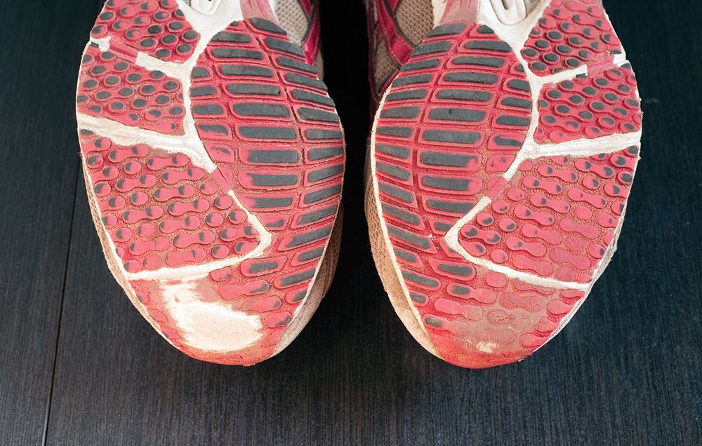 Running Shoe Wear Pattern  What Your Outsoles Can Tell You