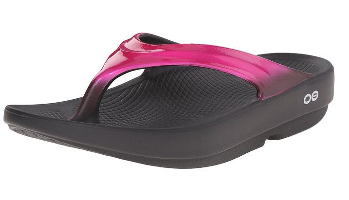 best gifts for runners Oofos Recovery Sandals