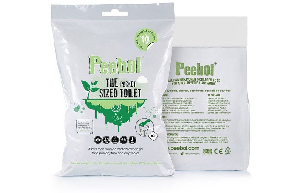 packs of peebols