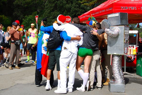 Robot Photobomb 