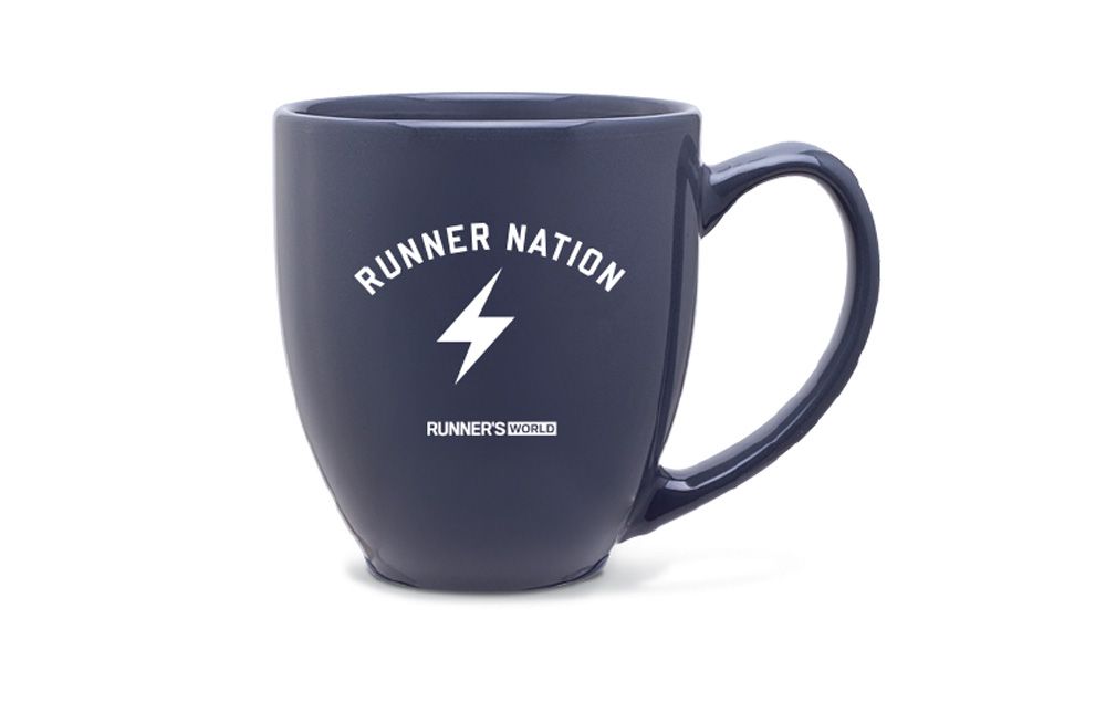 caffeine for runners Runner Nation mug