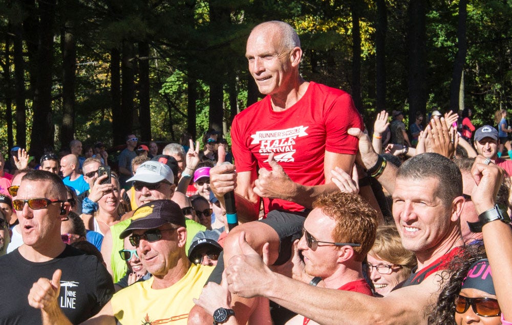 Bart Yasso at the 2017 Runner's World Half and Festival