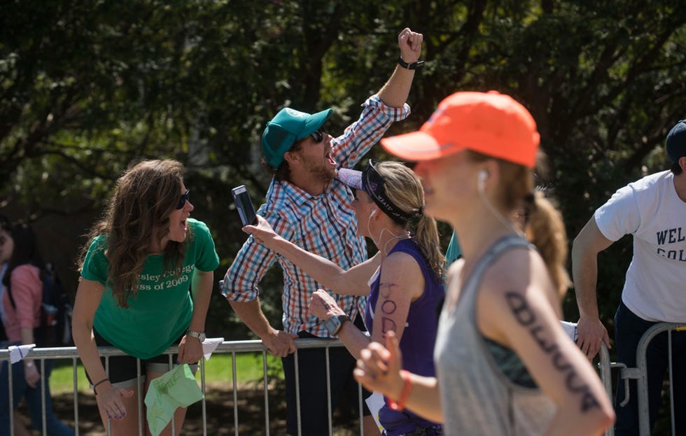 Boston Marathon Scream Tunnel 