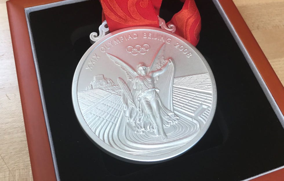 Shalane Flanagan 2008 Olympic Silver Medal