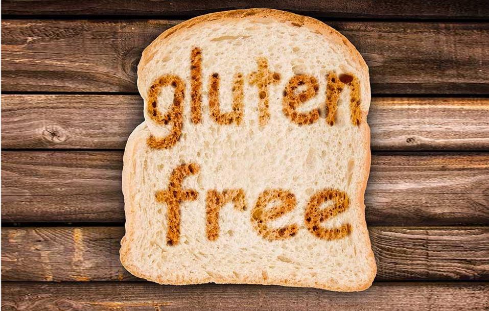 bread that says "gluten free" on it.