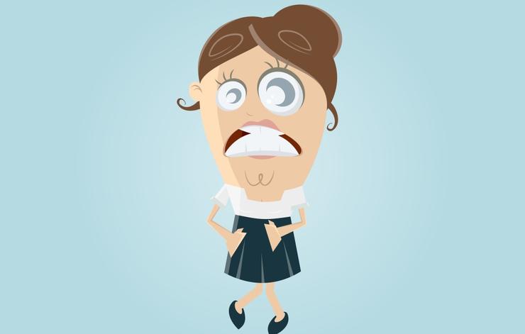 having to pee