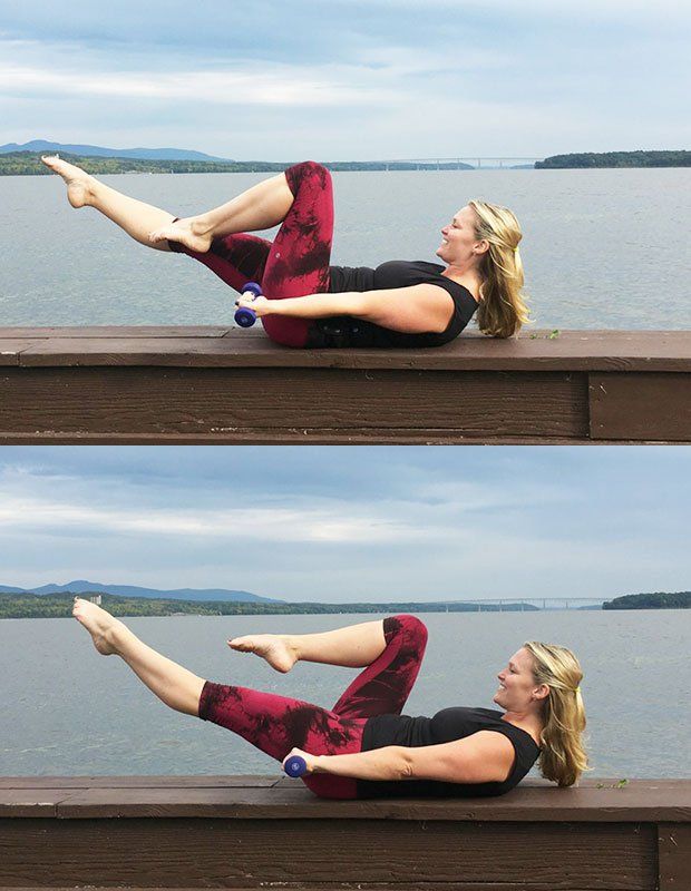 single leg reach