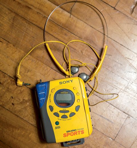 Sony Walkman yellow