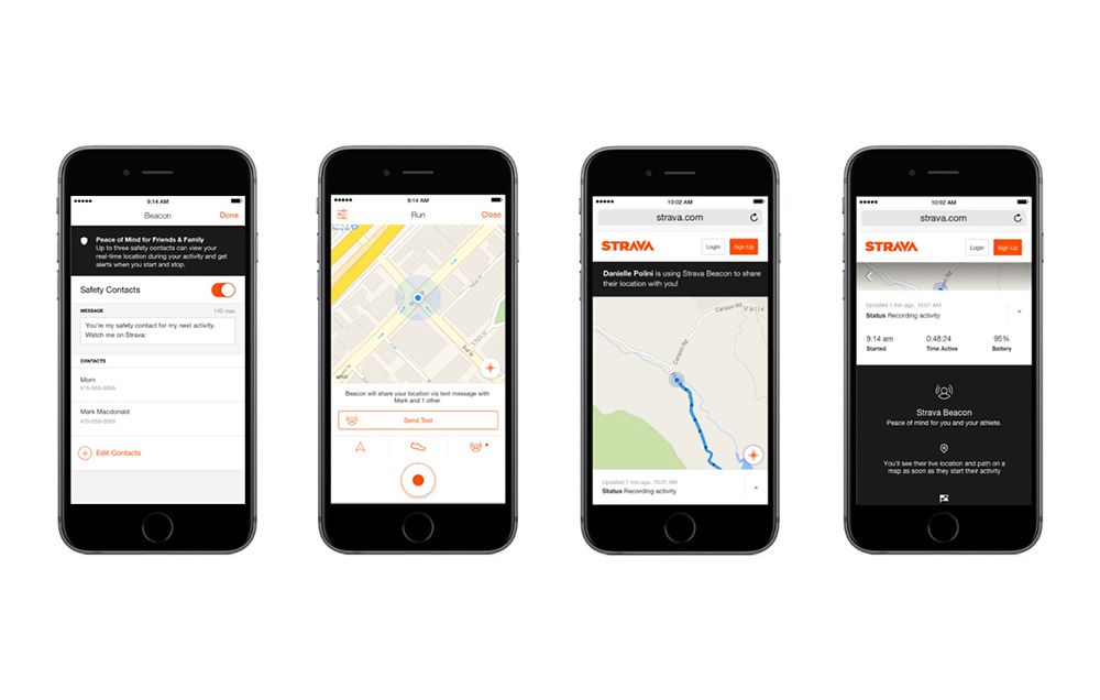 Strava Beacon