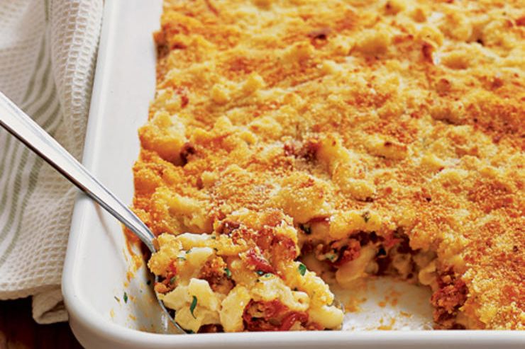 Baked mac and cheese